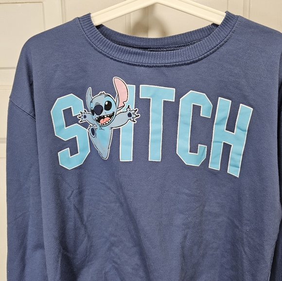 Disney Stitch Experiment 626 Jerry Leigh Sweatshirt Woman Small - Picture 2 of 7